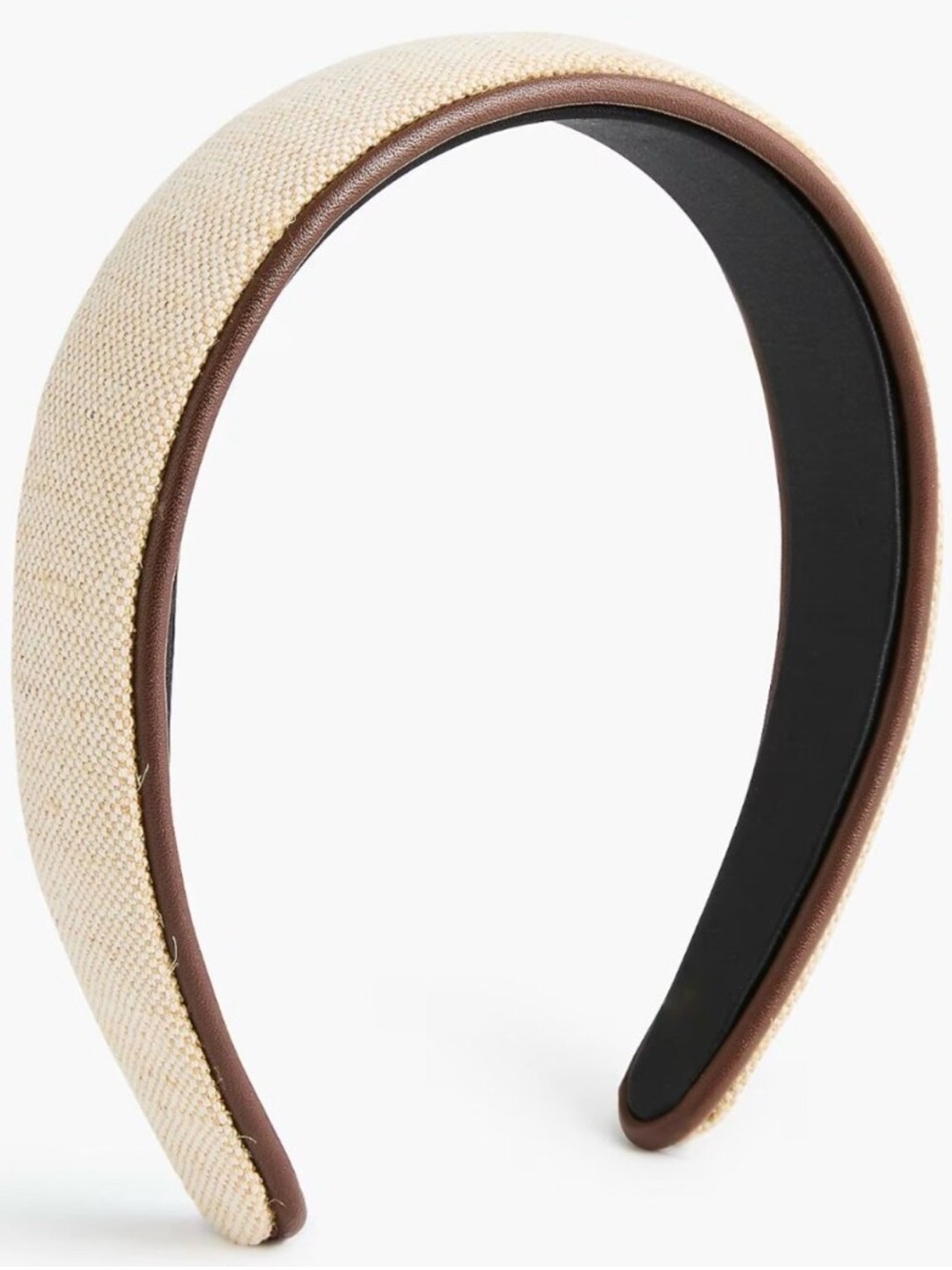 J. Crew Factory Jute / Cotton Canvas Blend Coastal Headband